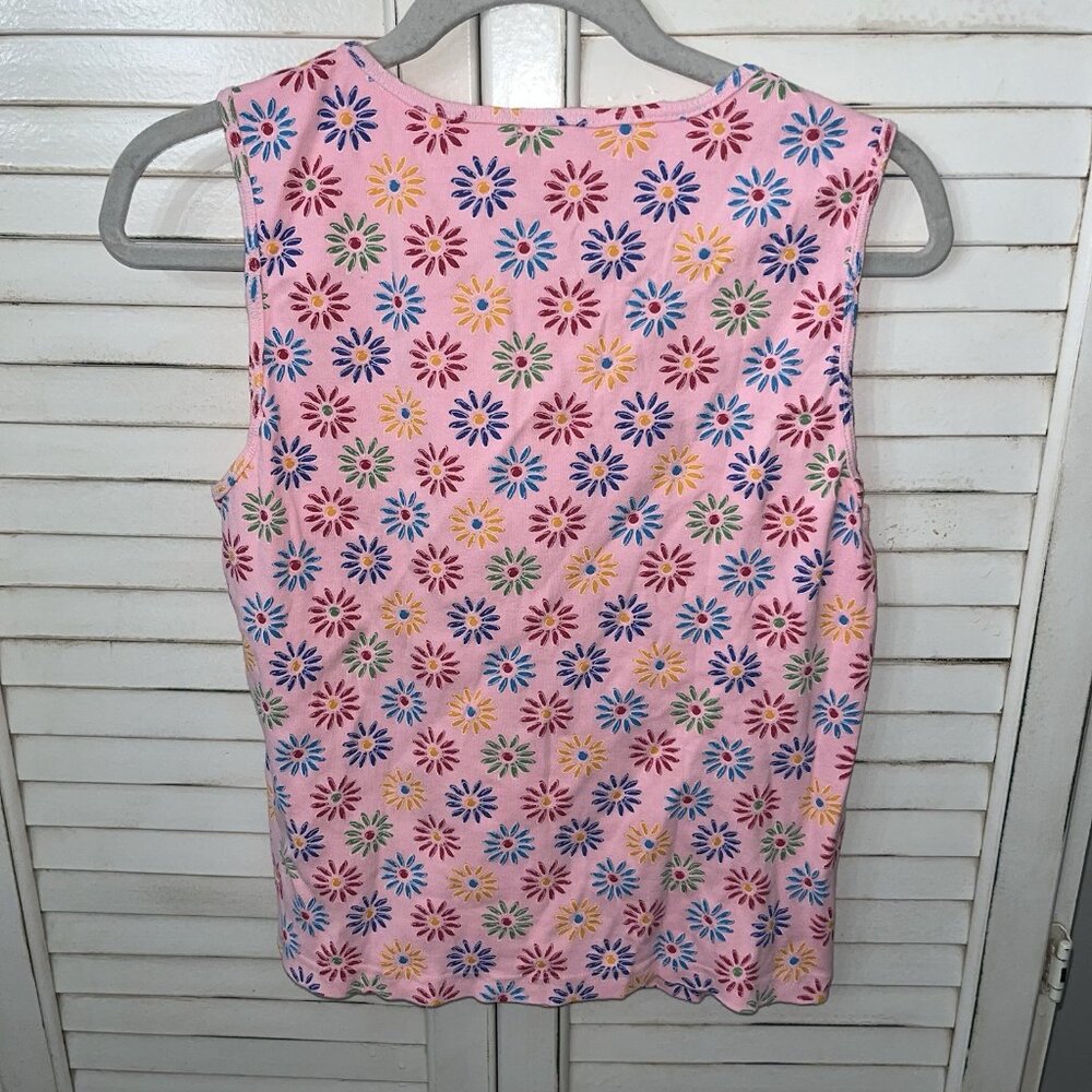 Fresh Produce Pink Floral Tank Top - Picture 2 of 3